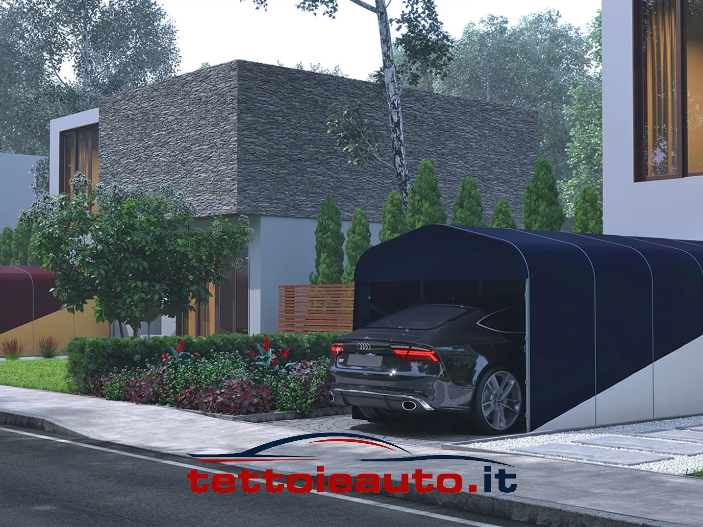 gazebo-tunnel-auto