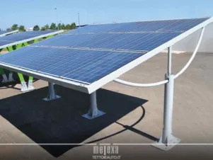 pensilina auto con fotovoltaico