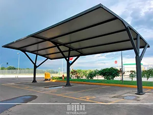 tettoie auto parcheggi aziendali